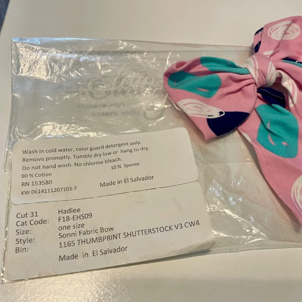 Eleanor Rose Sonni Fabric Bow